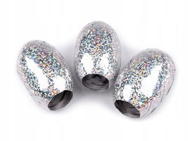 Wstążka metaliczna srebrna 5 mm