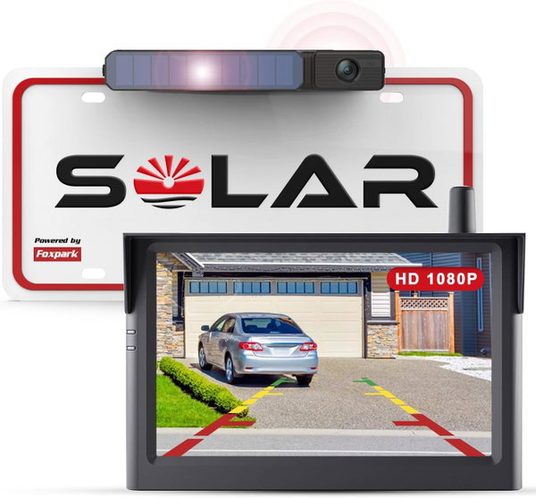 FOXPARK P - Solar 3 kamera cofania