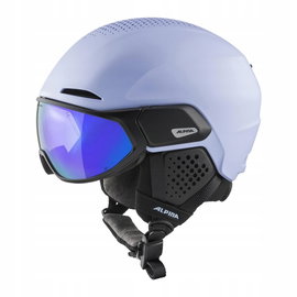 Kask narciarski Alpina Alto Q-Lite lilac/black matt 51-55 cm
