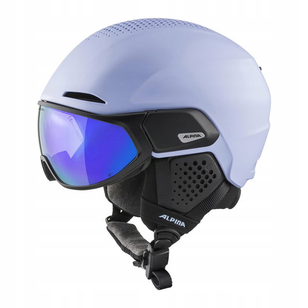 Kask narciarski Alpina Alto Q-Lite lilac/black matt 51-55 cm