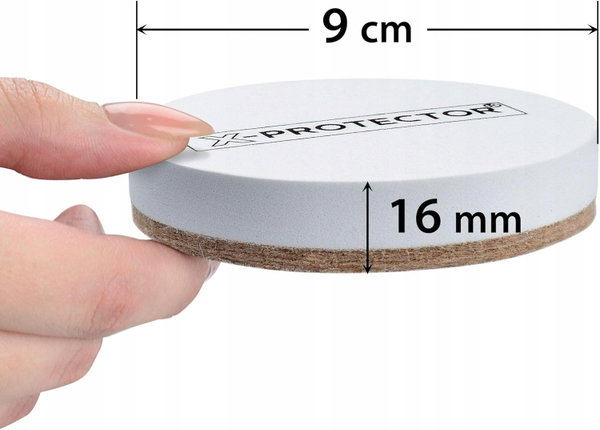 X-Protector Podkładki filcowe 8 sztuk 10 x 10 cm