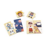 Puzzle Drewniane Układanka Dopasuj Zawody 44650 Viga