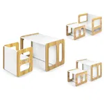 Zestaw mebli Stella 3w1 Natural Stolik + Krzesełko Milly Mally