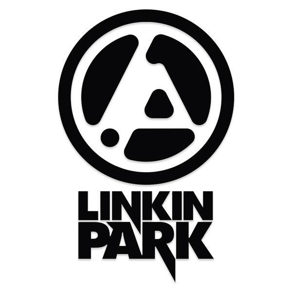 Naklejka dla fanów LINKIN PARK muzyka metal rock wodoodporna