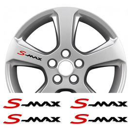 Zestaw 4 wodoodpornych naklejek na felgi do Forda S max