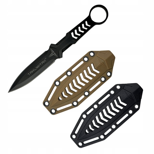 Nóż Sztylet Takumitak TKF302 Missing Screw Black taktyczny kordzik neck