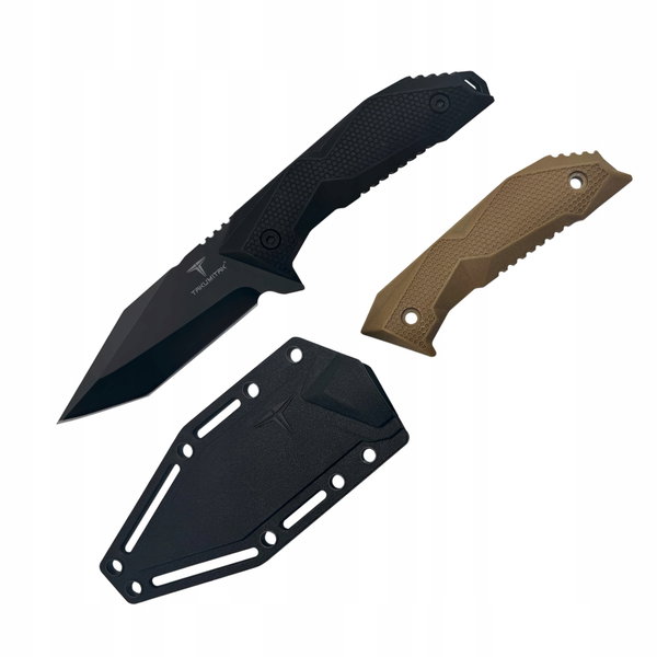 Nóż taktyczny Takumitak Terminal Black Brown TKF320 wojsko survival tanto