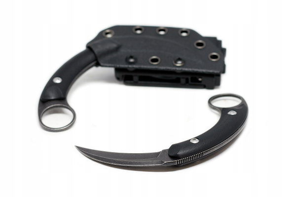 Karambit pazur nóż do samoobrony Eafengrow C16901 Snake I BK osłona