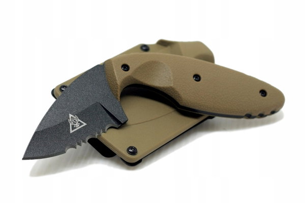 Nóż taktyczny wojskowy TDI 1477 Bushcraft survival neck stal etui