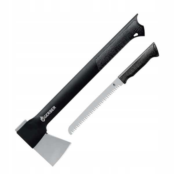 Siekiera survivalowa Gerber Axe saw Combo II topór myśliwski etui z piłą