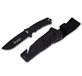 Nóż Ganzo G8012-BK Bushcraft survival EDC stal etui osełka
