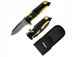 Nóż ratowniczy ratunkowy Walther Pro Rescue czarno-żółty Folder EDC 5.2012 RK2