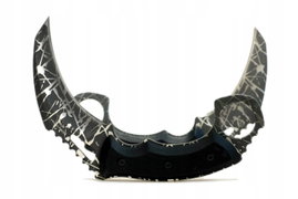 Karambit taktyczny nóż do samoobrony survival bushcraft SOLO S616 G10 Pazur