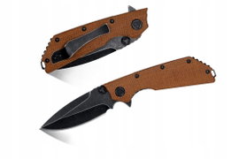 Nóż Eafengrow EF335-BR-MIC składany taktyczny survival stal D2 EDC scyzoryk