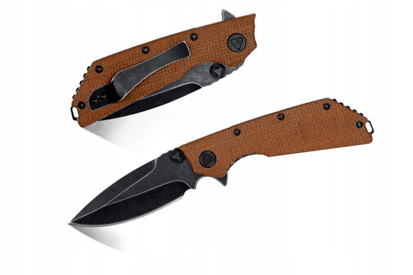 Nóż Eafengrow EF335-BR-MIC składany taktyczny survival stal D2 EDC scyzoryk