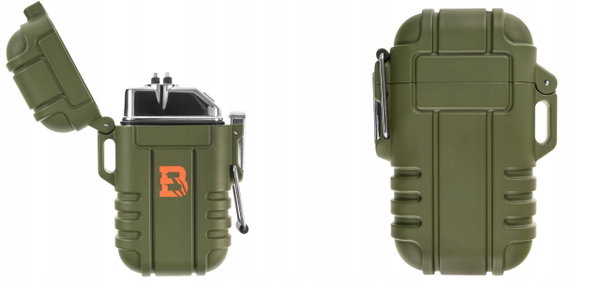 Zapalniczka plazmowa Badger Outdoor woodporna survival biwak bushcraft