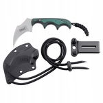 Nóż na szyję kieszonkowy NECK stal etui EDC CRKT 2389 Keramin sznurek