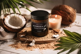 ŚWIECA ..::ONE DAY IN PARADISE::.. SOJOWA 180 ML ZAPACH WAKACJI + GRATIS