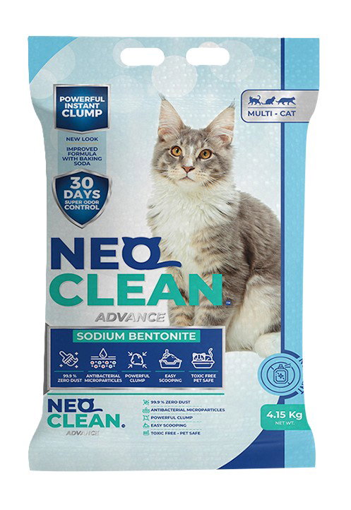 Żwirek bentonitowy NEO Clean 4,15kg - Naturalny