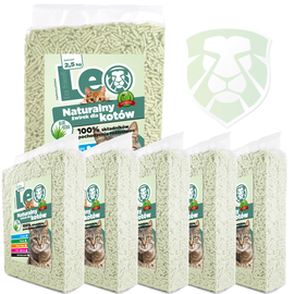 Żwirek dla kota Leo Aloes 15kg