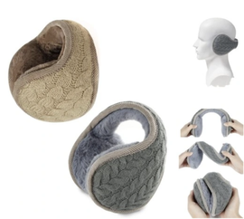 Składane nauszniki na tył głowy ochraniacze 2 pary