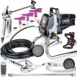 AGREGAT MALARSKI DO MALOWANIA HYDRODYNAMICZNY 220 BAR+PRZEDŁUŻKA+DYSZE