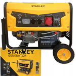 Agregat prądotwórczy przenośny trójfazowy Stanley 6500 W benzyna AVR