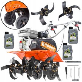 GLEBOGRYZARKA SPALINOWA KULTYWATOR 7KM 85CM MODUŁY + OLEJ