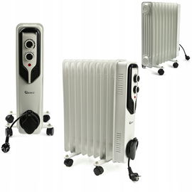 GRZEJNIK OLEJOWY 7 ŻEBEREK 1500W GEKO ELEKTRYCZNY