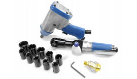 KLUCZ PNEUMATYCZNY ZESTAW KOMPRESOR 14el. MAR-POL