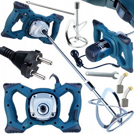 MOCNE MIESZADŁO ELEKTRYCZNE DO ZAPRAW KLEJU BETONU FARB GIPSU TYNKU CEMENTU