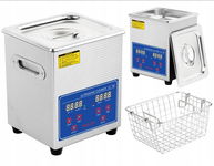 MYJKA WANNA ULTRADŹWIĘKOWA 100W 40KHz Z KOSZEM 2L STERYLIZATOR