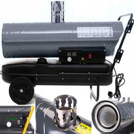 NAGRZEWNICA OLEJOWA 30kW Z TERMOSTATEM LCD KOMINEM DO ODPROWADZANIA SPALIN
