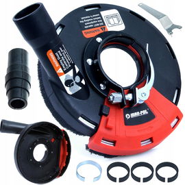 OSŁONA PRZECIWPYŁOWA DO SZLIFIERKI 125MM BEZPYŁOWA