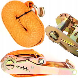 PAS TRANSPORTOWY 6M/50mm/3T PASY TRANSPORTOWE KLAMRA Z NAPINACZEM