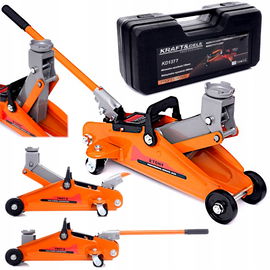 PODNOŚNIK NISKOPROFILOWY SAMOCHODOWY HYDRAULICZNY ŻABA 2T WALIZKA