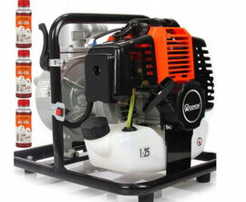 POMPA SPALINOWA DO WODY MOTOPOMPA 1'' 25mm + OLEJ