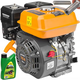 SILNIK SPALINOWY GX160 OHV 7KM WAŁEK 20MM 4-SUW CZUJNIK OLEJU +OLEJ