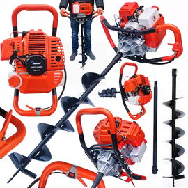 ŚWIDER SPALINOWY WIERTNICA GLEBOWA DO GLEBY ZIEMI 5,2KM WIERTŁO 15cm +PRZED