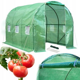 TUNEL FOLIOWY OGRODOWY SZKLARNIA 2x3m FOLIAK 6m2 SOLIDNY