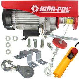 WYCIĄGARKA WCIĄGARKA BUDOWLANA 300/600 230V LINOWA