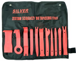 ZESTAW ŚCIĄGACZY DO TAPICERKI LISTEW SPINEK 11szt