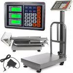 WAGA MAGAZYNOWA SKLEPOWA ELEKTRONICZNA 150KG TARA WYŚWIETLACZ DUŻA