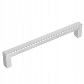 Uchwyt meblowy Kwadrat 160mm srebrny + wkręty