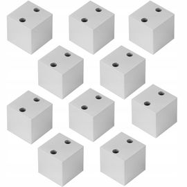 10szt Stopka meblowa 50x50x50 nóżka alu mat