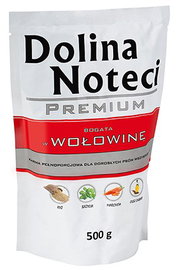 Dolina Noteci Premium Pies Wołowina saszetka 500g