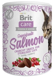 Brit Care Cat Snack Superfruits Salmon 100g