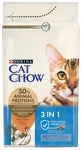 Purina Cat Chow 3in1 z indykiem 1,5kg