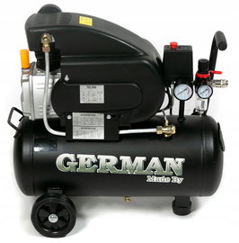 Kompresor sprężarka GERMAN 24L 8BAR 220L/MIN + Odw