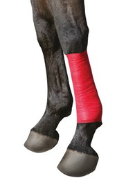 Samoprzylepny bandaż EquiLastic, 10 cm, czerwony, Kerbl